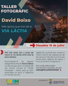 Lee más sobre el artículo Taller d’Astropaisatge: Captura la Via Làctia